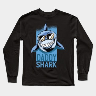 Cool Daddy Shark Long Sleeve T-Shirt